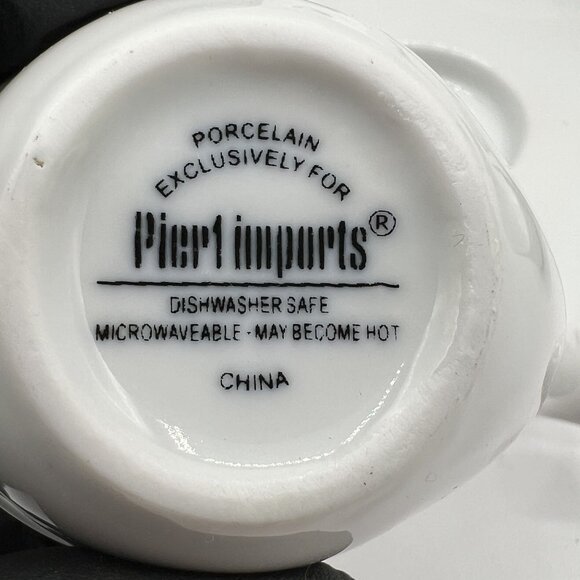 Pier 1 Imports Porcelain Tray Spoons Tasting Set Of 5 Holiday Server Sauce Dish - Picture 5 of 13